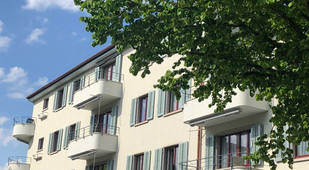 Mehrfamilienhaus Mooswiesenweg Balkone