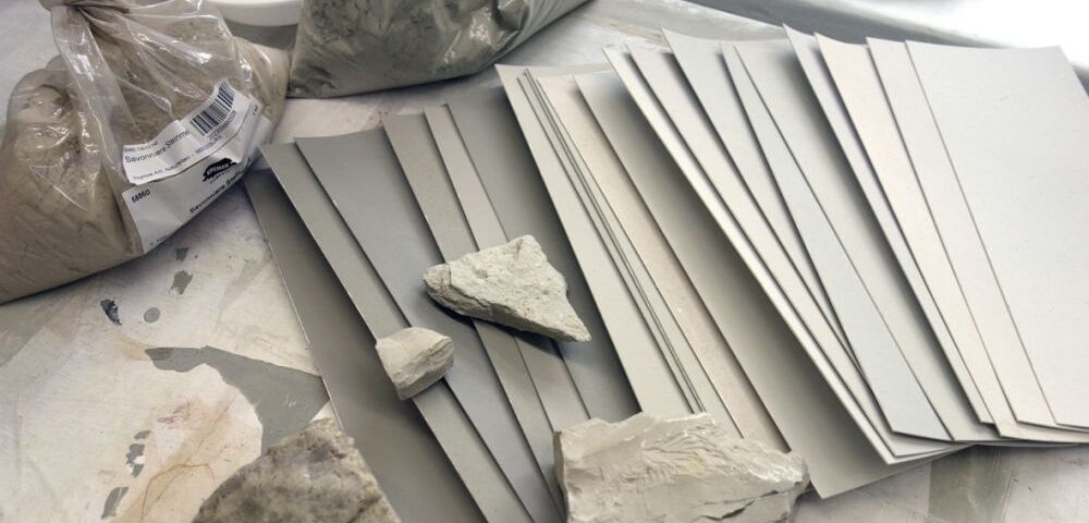 Farbpalette aus Jurakalk